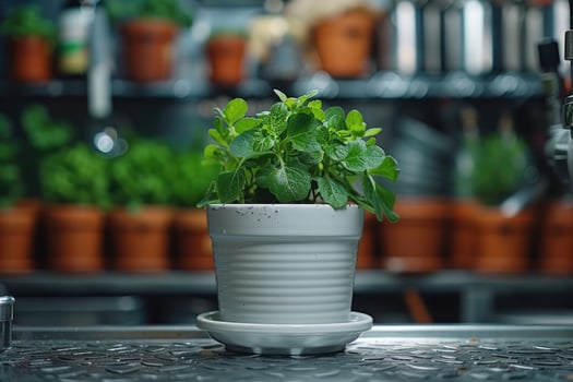 AI generated open space kitchen ideas professional advertising photography photo