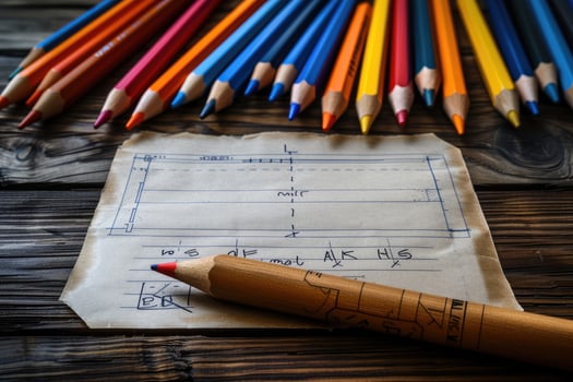 AI generated welcome back to school greeting card professional photography photo