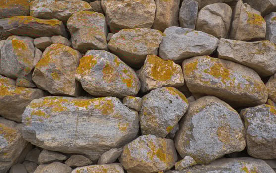 Walls made of stone , stone background. photo