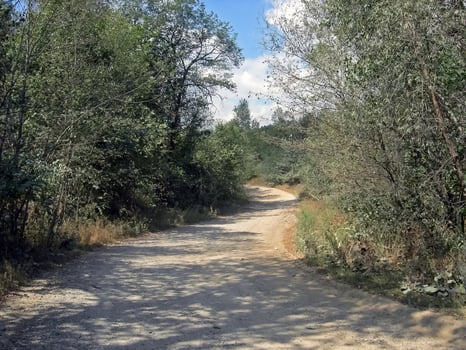 Beloretsky tract. Nature is in the way of the Beloretsky tract. Roads and landscape. photo
