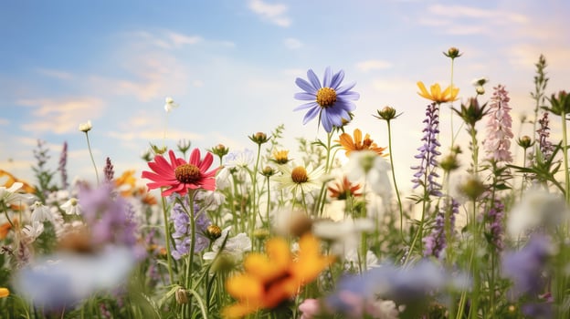 AI generated depression bach flower remedies ai generated photo