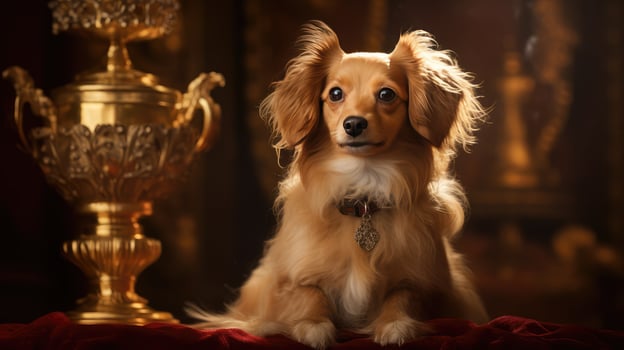 AI generated top dog award ai generated photo