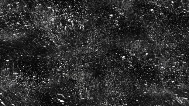 Half Tone Splash. Exploding Gunmetal Elements. Retro Smoky Gradient. White and Black Halftone Splash. Silver Celebration Background. Slate Stain. Gleaming Charcoal Stain. photo