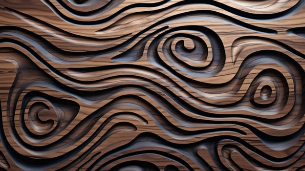 AI generated Delve into the organic warmth of a wooden cut texture. Ai Generated photo