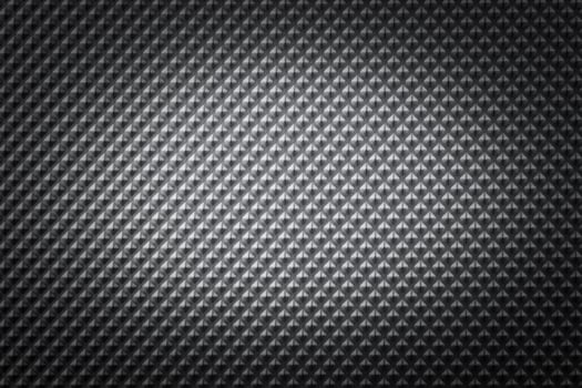 Background of metal with repetitive pattern photo