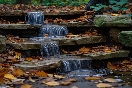 AI generated water flow nature professional photography photo