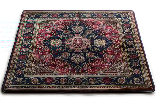 AI generated beautiful prayer mat islam design professional photography photo