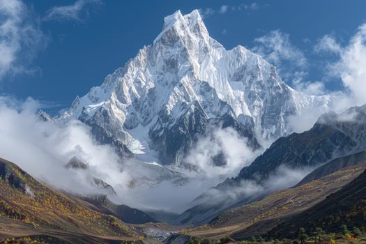 AI generated Beautiful Nature Mountain Scenery professional photography photo