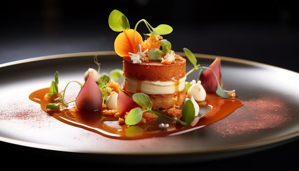AI generated Attractive food images photo