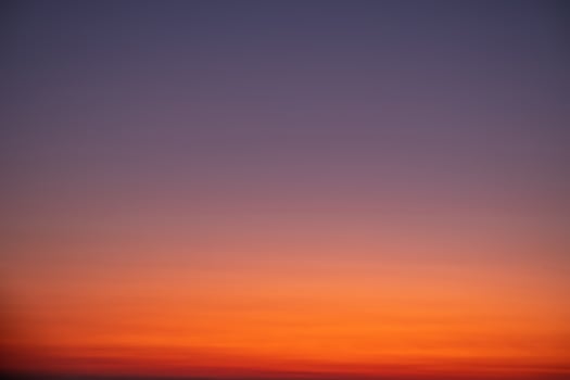 Beautiful , luxury soft gradient orange gold clouds and sunlight on the blue sky perfect for the background, take in everning,Twilight, Large size, high definition landscape photo