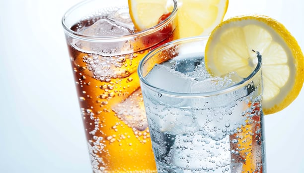 AI generated Pictures of delicious and beautiful drinks photo