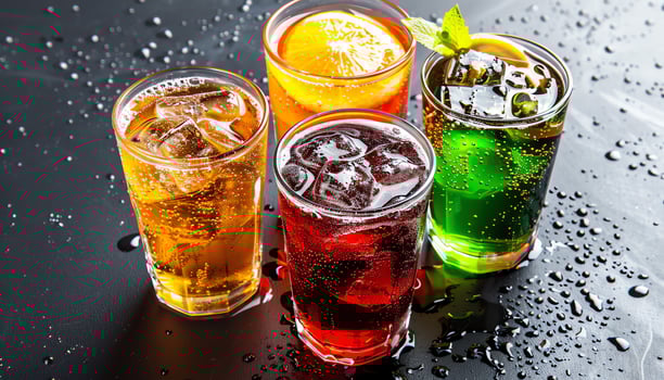 AI generated Pictures of delicious and beautiful drinks photo