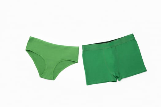 Green woman and man underwear for St Patricks photo