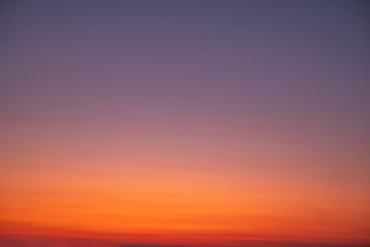 Beautiful , luxury soft gradient orange gold clouds and sunlight on the blue sky perfect for the background, take in everning,Twilight, Large size, high definition landscape photo