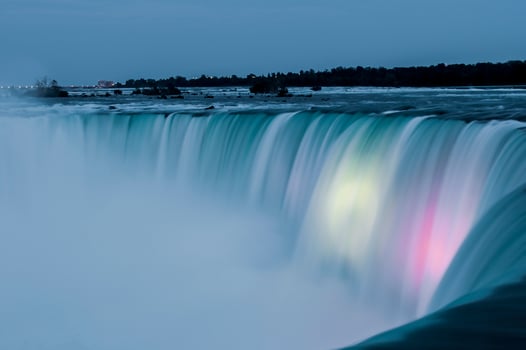 The beauty and imponence of Niagara Falls in Canada photo