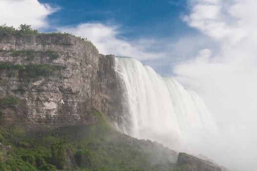 View of Niagara Falls in Canada photo