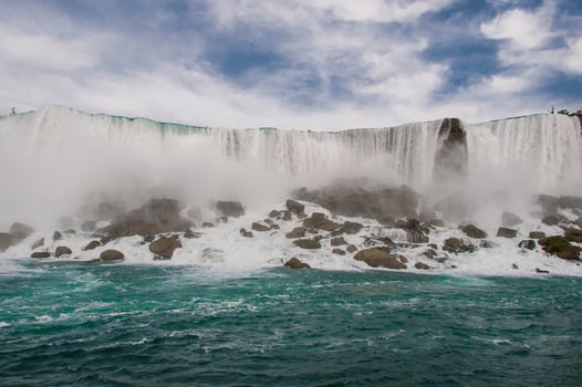 View of Niagara Falls in Canada photo