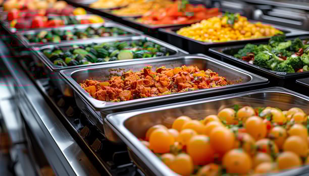 AI generated Attractive food images photo