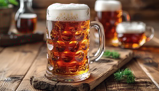 AI generated Pictures of delicious and beautiful drinks photo