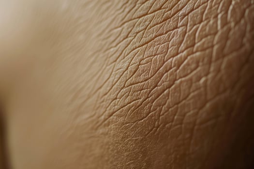 AI generated extreme macro shot of male skin texture photo