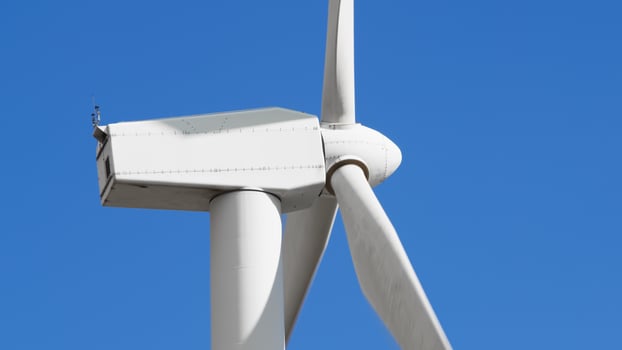Wind turbines and environmental impact photo