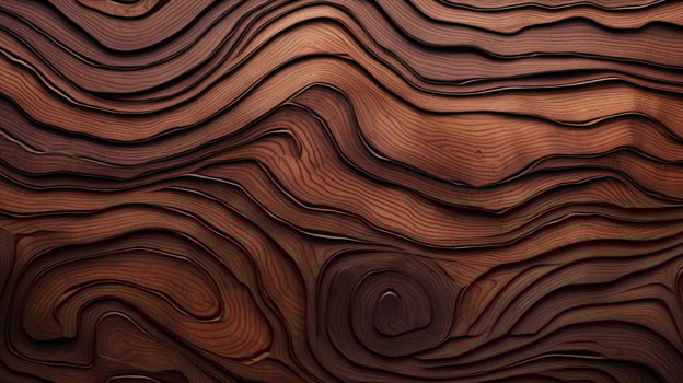 AI generated Delve into the organic warmth of a wooden cut texture. Ai Generated photo