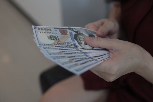 Money dollar bills photo