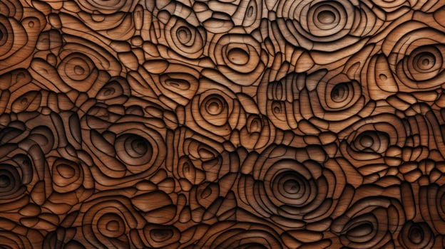 AI generated Delve into the organic warmth of a wooden cut texture. Ai Generated photo