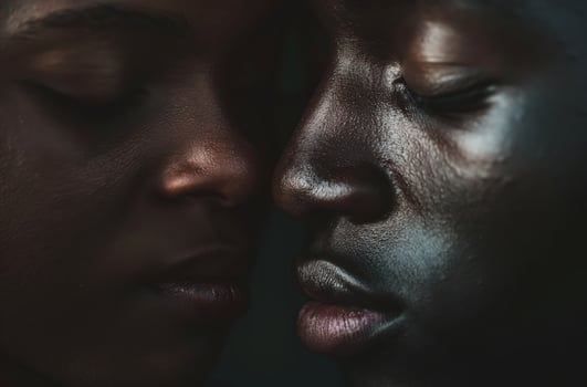 AI generated Proximity in shared silence photo