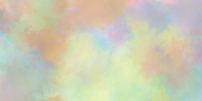 Beautiful and colorful acrylic hand-painted empty smooth multicolor abstract watercolor background with cloudy stains used as wallpaper, cover, presentation and design. photo