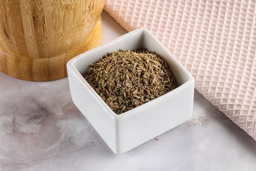Anise sseds aroma in the bowl photo