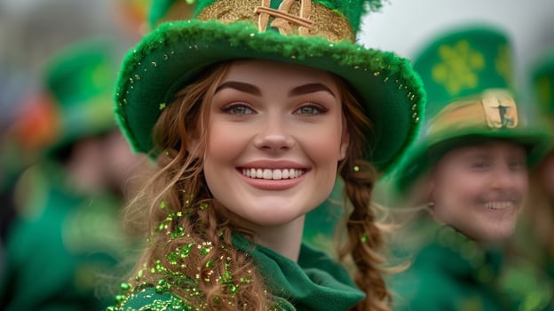 AI generated St. Patrick's Day Celebration photo