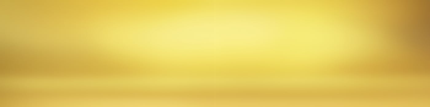 Abstract Luxury Gold Yellow Gradient Studio Wall, Perfect for Background, Layout, Banner, and Product Presentation photo