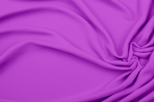 Embracing the Magic of Beautiful Purple Cloth Amidst Fragrant Lilacs, A Symphony of Color and Scent photo