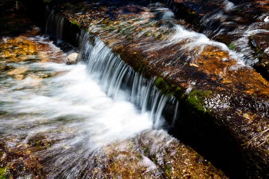 Mountain Stream Small Water Fall Yosemite California photo