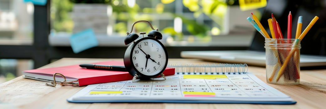AI generated Evolution of appointment scheduling tools from traditional paper calendars to digital platforms, key features and advancements that have revolutionized the way businesses manage photo