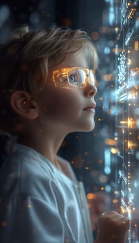 AI generated Innovative Techniques in Pediatric Care Fostering Hope and Progress photo