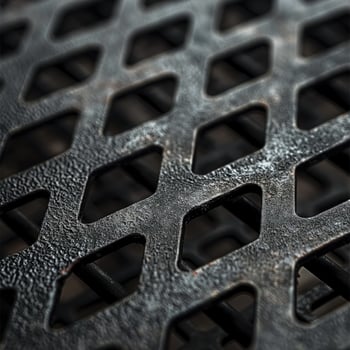 AI generated Metal net texture or background photo