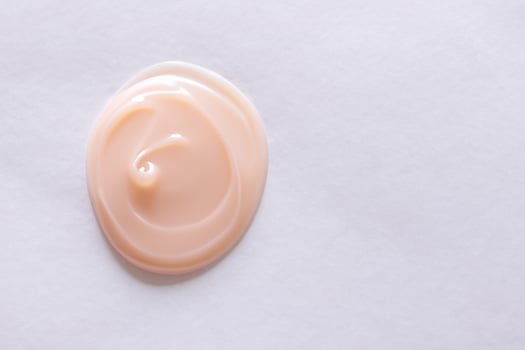 The beautiful mockup showcases good cosmetic packaging for cream containers, emphasizing future cosmetic innovations. photo