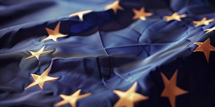 AI generated Flag of european union photo