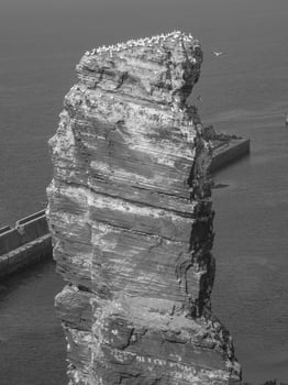 Helgoland island in germany photo