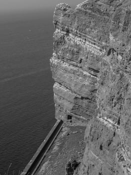 Helgoland island in germany photo