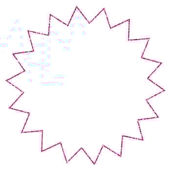 Abstract pink geometric figure design illustration photo