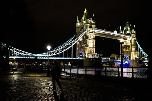 London, UK, 2027 - London back in 2017 photo