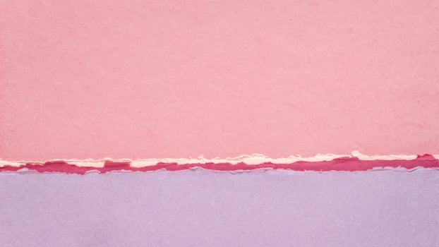 abstract landscape in pink pastel tones - a collection of handmade rag papers photo