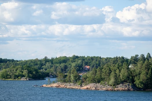baltic sea in sweden photo