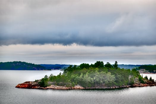 baltic sea in sweden photo