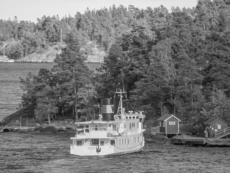 the baltic sea in sweden photo