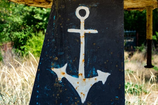 A symbol of anchor. photo