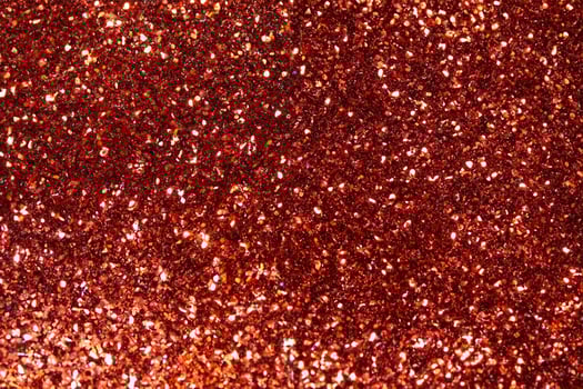 Festive Red Sparkling Lights Background with Abstract Christmas Bokeh and Falling Stars, Perfect for Winter Cards or Invitations photo